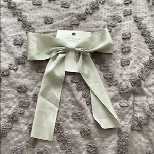 American Eagle Light Green Hair Bow
